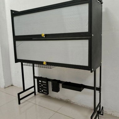 Platero doble puerta para fregadero doble tina (tg_85*) - 2/3