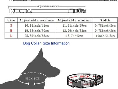 Collar de perro/collar clásico con bamdera estadounidense - Img 67185015