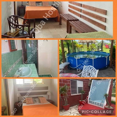 RENTA hostal de 3 habitaciones y piscina en PLAYA SANTA LUCIA, CAMAGÜEY con Qba Hostin 360 - 5/10