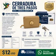 CERRADURA DE TRES PASOS - Img 57732813