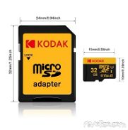 Micro SD de 32GB / NUEVA / Marca Kodak - Img 45562478