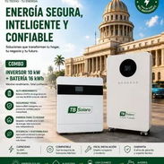 Combo TB Solaro Inversor de 10kw Batería de 16kw - Img 57398278