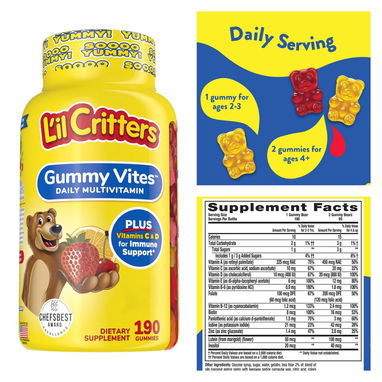 Multivitaminas para niños en Gomitas variedad desde 60 hasta 300 gomitas 55595382 o 55592455 - 5/7