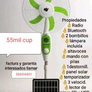Ventiladores de pedestal recargable nuevos en cajas de - Img 56147322