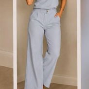 Elegante traje empresarial femenino Blusa + Pantaloneta - Img 56457495
