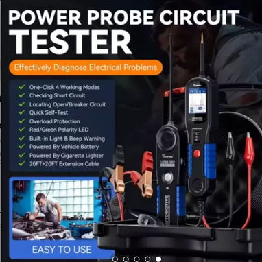 Probador de corriente  VDIAGTOOL-Herramienta para diagnostico eléctrico en autos-Nuevo - Img 107544012