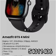 !! Reloj inteligente/ Smart Watch/ Amazfit GTS 4 Mini Display: 1.65", 336x384px, 309ppp, AMOLED!! - Img 45729530