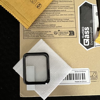 Mica de cristal para Apple Watch Serie 10 y Serie 11 de 42 y 46mm - Img 113798272