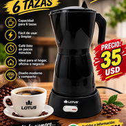 CAFETERA ELÉCTRICA LOTUS – 6 TAZAS - Img 57578844