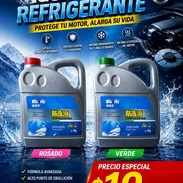 Agua Refrigerante Verde y Rosada Pomo 4L - Img 56944092