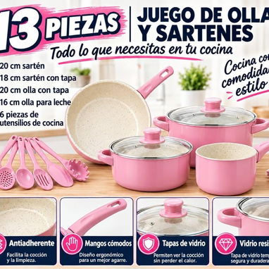 Juego de calderos - 4/5