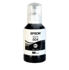 Tinta para Impresora Epson Ecotank 504 Negra. Originales 127 ml Sellados al Vacío. - Img 88487952