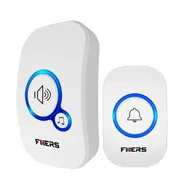 Timbre Inalámbrico para Casa FUERS NUEVO IP33 GAMA ALTA Resintente Agua CALIDAD 32 Melodías Ajustable 4 Niveles - Img 48511196