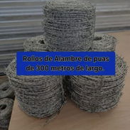 Rollos de alambre pua - Img 55742310