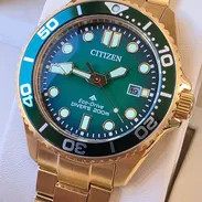 BN0262-59W citizen eco drive promaster de buceo tono dorado con un rendimiento técnico robusto * cristal zafiro * - Img 54822767
