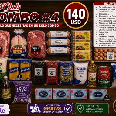 🇨🇺❤️ COMBOS PARA TU FAMILIA EN CUBA ❤️🇨🇺 - 4/4