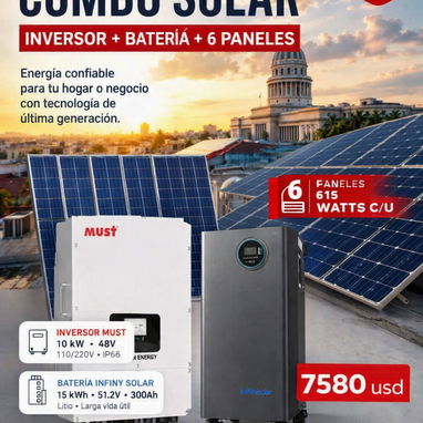 Combos de energia solar. Entra y mira las fotos - 2/4