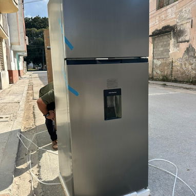 Refrigerador Premium de 14.8 pies con dispensador color gris CONGELACIÓN SECA - Img 122063996