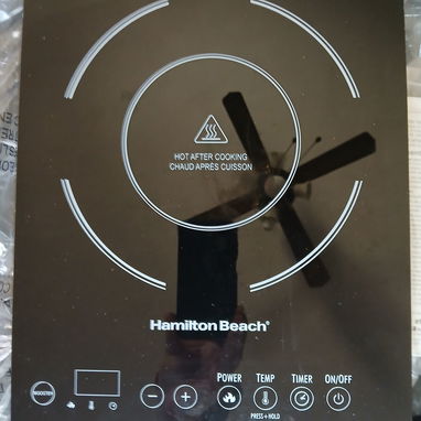 Vendo Cocina de Inducción de 1800 Watts Hamilton Beach de una 1 hornilla - 2/5