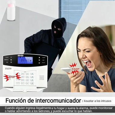 Sistema de Alarma Profesional D1D9 - Img 125697268