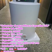 Calentador MILEXUS 30 litros eléctrico - Img 57663566