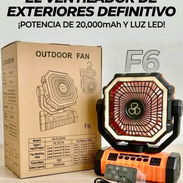 VENTILADOR RECARGABLE F6 20 000 mAh - Img 55919711