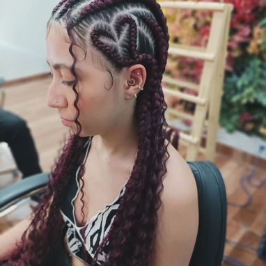 Trenzas bohemias - 8/9