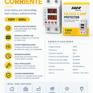 Protector de Voltaje y Amperaje — Seguridad eléctrica de nivel profesional. - Img 56763501