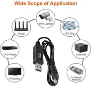 💥 Cable Conversor USB 5V ➜ 9V / 12V para nauta hogar - Img 54176224
