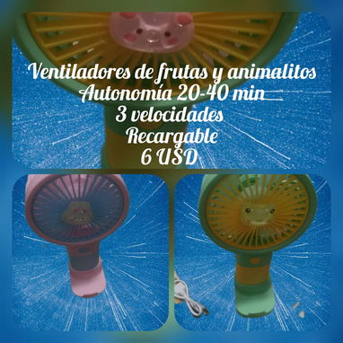 🌬️Ventiladores Recargables, de Pedestal y de Pared – Varias marcas y precios – Ideales para apagones ⚡ - 9/10