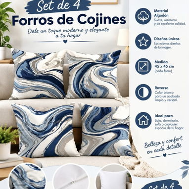 Cojines set de 4 - 3/5
