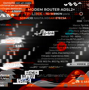 💲38💲PARA SERVICIO NAUTA HOGAR - MÓDEM ROUTER ADSL2+ DT8169N. MENSAJERÍA CON FACTURA Y GARANTÍA. TLF 54833699 - Img 50083223