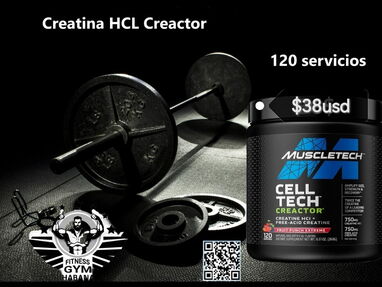 38usd Creatina CellTech Creactor HCL 56799461 - Img 51874287