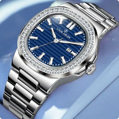 🍒LOUIEJUELEN Reloj de Lujo para Hombre – 42 mm🍒 - 2/5