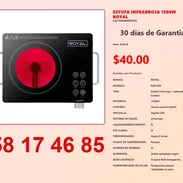 ESTUFA INFRARROJA 1500W ROYAL - Img 54823137