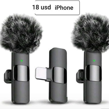 Micrófonos inalámbricos puerto C y Iphone. Ideales para creadores de contenido, youtubers,  podcast... - Img 101694793