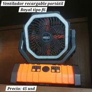 Ventilador recargable - Img 53085329