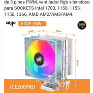Disipador para CPU RGB 120mm - Img 49381127