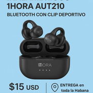 Audífonos Inalámbricos 1Hora AUT210 Bluetooth con Clip Deportivo - Img 53775243