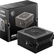 Producto sellado en caja 110usd MSI MAG A650BN, fuente de alimentación compacta no modular de 650 W, bronce 80+, ventila - Img 56810705
