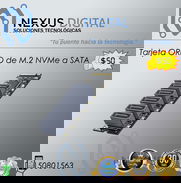 !!💻!! Tarjeta de expansión ORICO (PM2TS6) de SSD M.2 (NVMe) a 6x SATA 6Gb/s !!💻!! - Img 49381838