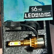 Bombillo H4 LED cuatro caras 28000 lumines para Motos - Img 44481562
