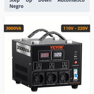 Transformador de voltaje 110-220 ,marca VEVOR 3000 VA - Img 55909602