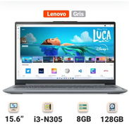 Laptop Lenovo IdeaPad Slim 3i 82XB00C2US 15.6" Full HD Intel Core i3-N305 8GB RAM 128GB UFS Arctic Gris 💻 Laptop Lenovo - Img 57755098