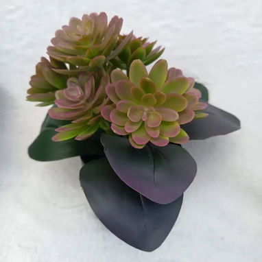 Maceta con planta artificial - 4/7