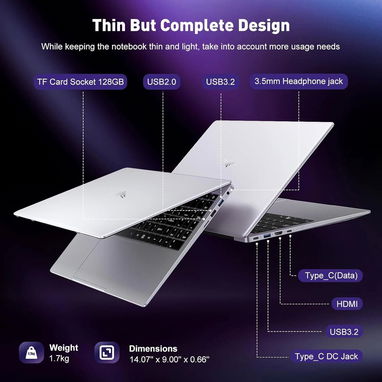 LAPTOP 🎁NUEVA🎁📦CAJA, AceMagic Pro (TX15), 15.6" FHD IPS Antireflejo, Intel N150, 16GB RAM, 512GB SSD, 7Horas - Img 120592734