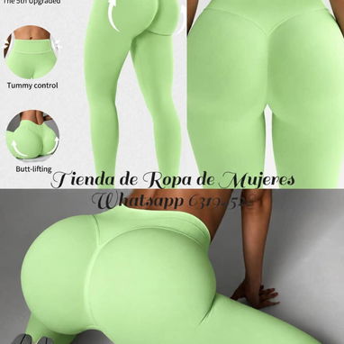 Licras Original Shein levanta glúteos tela gruesa no transparentan ✨ diseño inspiradas en la marca Dfyne y Gymshark - 3/5