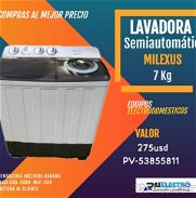 Lavadora automática Milexus 7kg - Img 45745905