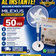 Ventilador recargable Milexus - Img 55376772