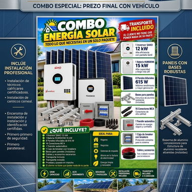 Kit de inversores y baterías Para el respaldo en el hogar - 6/8